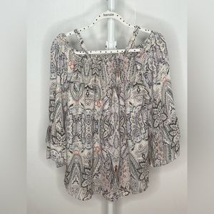 Beautiful flowing tunic top with straps